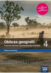  Geografia/ Oblicza geografii 4 ZR Nowa era, PODRĘCZNIK używany kat. A