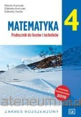 Matematyka 4 OE Pazdro ZR, PODRĘCZNIK używany kat. A