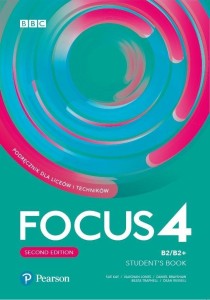 FOCUS 4 SECOND EDITION SB B2/B2+ Pearson PODRĘCZNIK używany kat. B