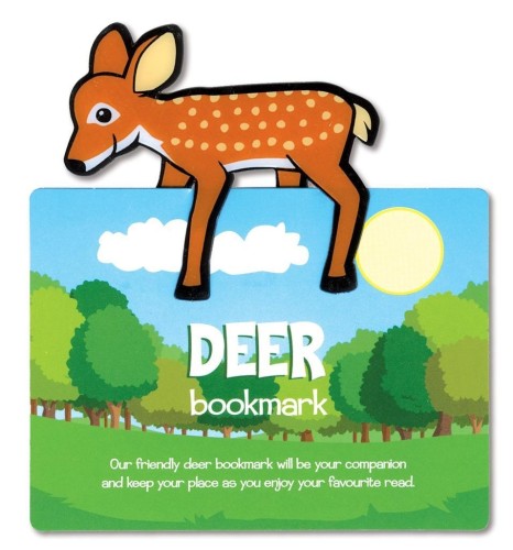 Zwierzęca zakładka do książki - Deer - Jeleń, IF