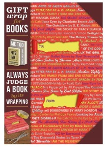 GIFT WRAP PAPIER DO KSIĄŻKI NOT TO BE MISSED, IF