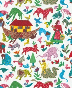 KARNET 17X14CM Z KOPERTĄ NOAH'S ARK