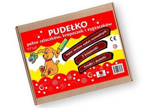 PUDEŁKO PEŁNE SZLACZKÓW KROPECZEK I ZYGZACZKÓW