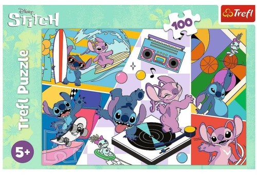 Puzzle100 Wspomnienia Lilo&amp;Stitch TREFL