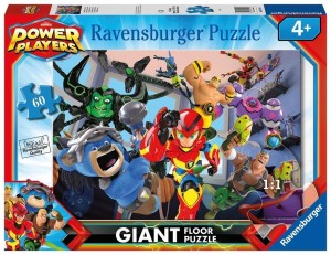 PUZZLE 60 POWER PLAYERS GIANT, RAVENSBURGER