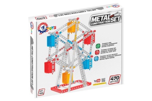 Konstruktor metalowy 470el, Technok