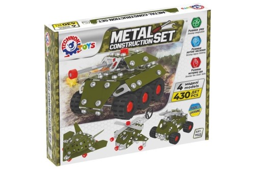 Konstruktor metalowy 430el, Technok