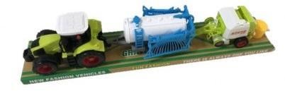 Traktor z maszyną rolniczą, Macyszyn Toys