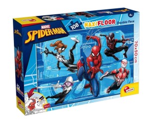 PUZZLE 108 PODŁOGOWE SPIDERMAN, LISCIANI