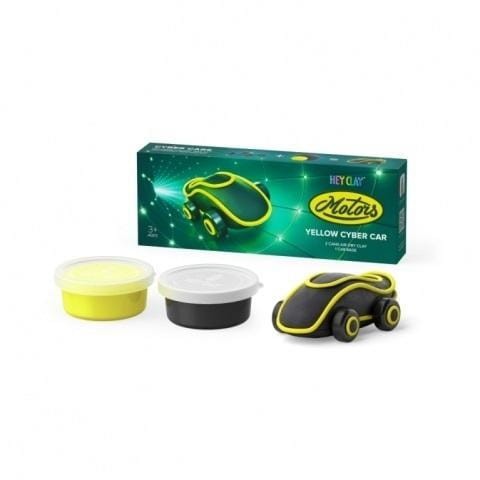 Hey Clay - Cyber Auto Żółte, TM Toys