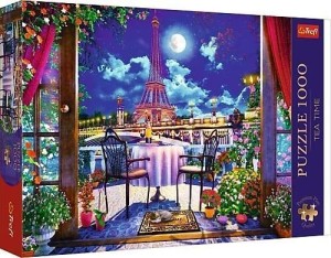 PUZZLE 1000 PARYŻ W BLASKU KSIĘŻYCA TREFL, TREFL