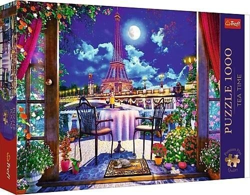 Puzzle 1000 Paryż w blasku księżyca TREFL, Trefl