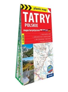 PLASTIC MAP TATRY POLSKIE 1:30 000 W.2023