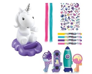 ŚWIECĄCE DEKOROŻCE DIY JEDNOROŻEC DELUXE, EPEE