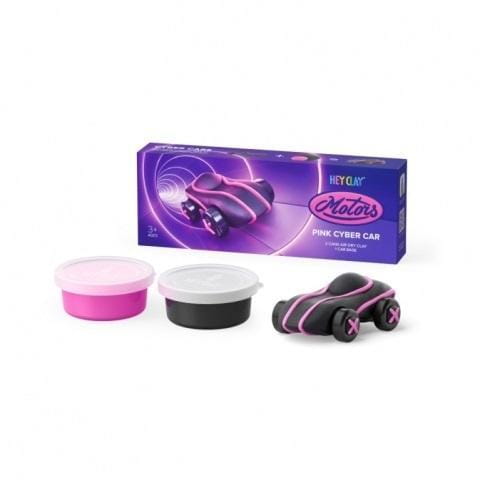 Hey Clay - Cyber Auto Różowe, TM Toys