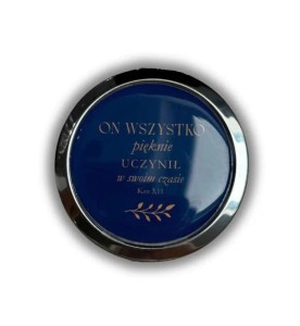 LUSTERKO KIESZONKOWE OKRĄGŁE - ON WSZYSTKO, SZARON