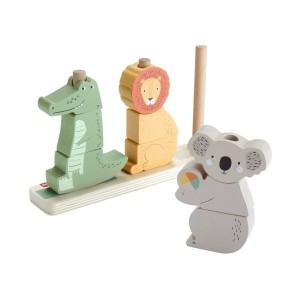 FISHER PRICE DREWNIANE ZWIERZĄTKA UKŁADAJ I SORTUJ
