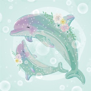 DIAMOND DOTZ BOX - DOLPHIN DANCE, DIAMOND DOTZ