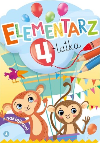 Elementarz 4-latka z naklejkami, Anna Horosin