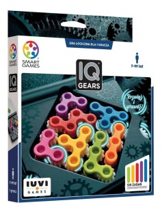 SMART GAMES IQ GEARS (PL) IUVI GAMES, IUVI GAMES