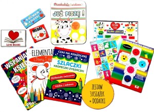 PRZEDSZKOLE W DOMU. JUŻ PISZĘ. ZESTAW 3 KSIĄŻEK