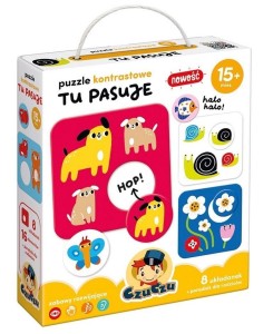 CZUCZU PUZZLE KONTRASTOWE TU PASUJE