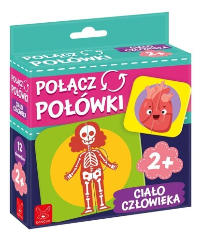 Połącz połówki Ciało Człowieka, Kangur