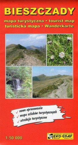 Bieszczady, 1:50 000, praca zbiorowa