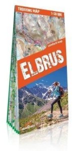 MAPA TREKKINGOWA - ELBRUS 1:50 000, PRACA ZBIOROWA
