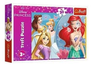 PUZZLE 30 PIĘKNY DZIEŃ KSIĘŻNICZEK TREFL, TREFL