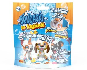 BRUDASKI W KĄPIELI PIESEK + BŁOTO + 1 AKCESORIUM