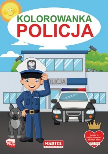 Kolorowanka Policja, praca zbiorowa