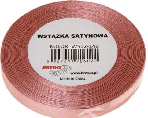 Wstążka satynowa guma balonowa 6mm x 32m