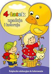 4-latek zgaduje i koloruje, Joanna Myjak