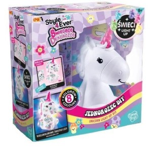 ŚWIECĄCE DEKOROŻCE DIY JEDNOROŻEC, EPEE