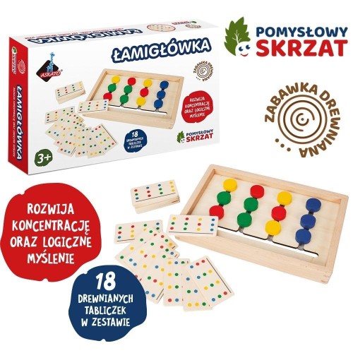 Pomysłowy skrzat - łamigówka, Askato