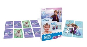 SHUFFLE AQUA GAME DISNEY FROZEN CARTAMUNDI