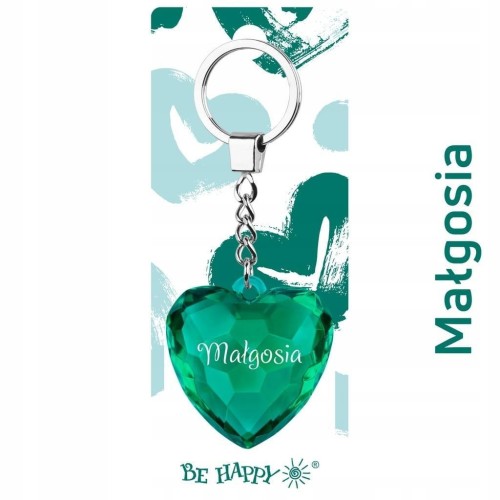 Brelok Serce Małgosia, Be-Happy Gifts