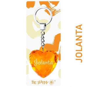 BRELOK SERCE JOLANTA, BE-HAPPY GIFTS
