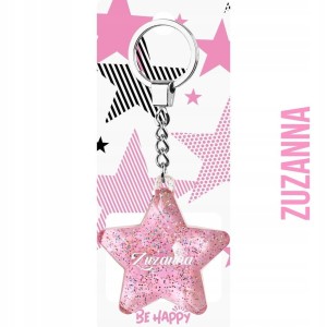 BRELOK GWIAZDKA ZUZANNA, BE-HAPPY GIFTS