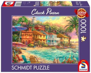 PUZZLE PQ 1000 CHUCK PINSON ŻYCIE NA WYSPIE G3