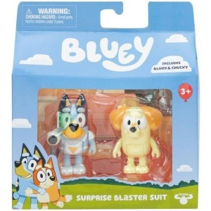 BLUEY. ZESTAW Z 2 FIGURKAMI, TM TOYS