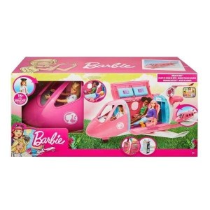 BARBIE SAMOLOT Z LALKĄ PILOTKA, MATTEL