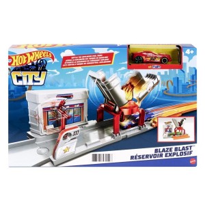 HOT WHEELS POŻAR NA STACJI FJN36, MATTEL