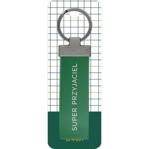 BRELOK PREZENTOWY SUPER PRZYJACIEL, BE-HAPPY GIFTS
