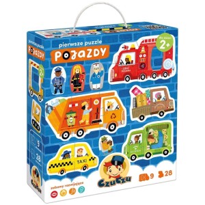 CZUCZU PIERWSZE PUZZLE POJAZDY
