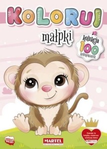 KOLEKCJA KOLORUJ - MAŁPKI, PRACA ZBIOROWA