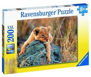 PUZZLE 200 MAŁY LEW XXL, RAVENSBURGER