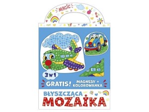 BŁYSZCZĄCA MOZAIKA 3W1 - SAMOLOCIK I AUTKO