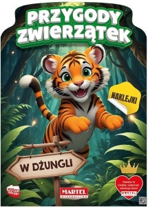 PRZYGODY ZWIERZĄTEK W DŻUNGLI Z NAKLEJKAMI